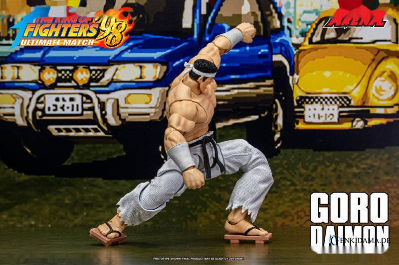 STORM ARENA THE KING OF FIGHTERS '98 ULTIMATE MATCH GORO DAIMON ACTION FIGURE