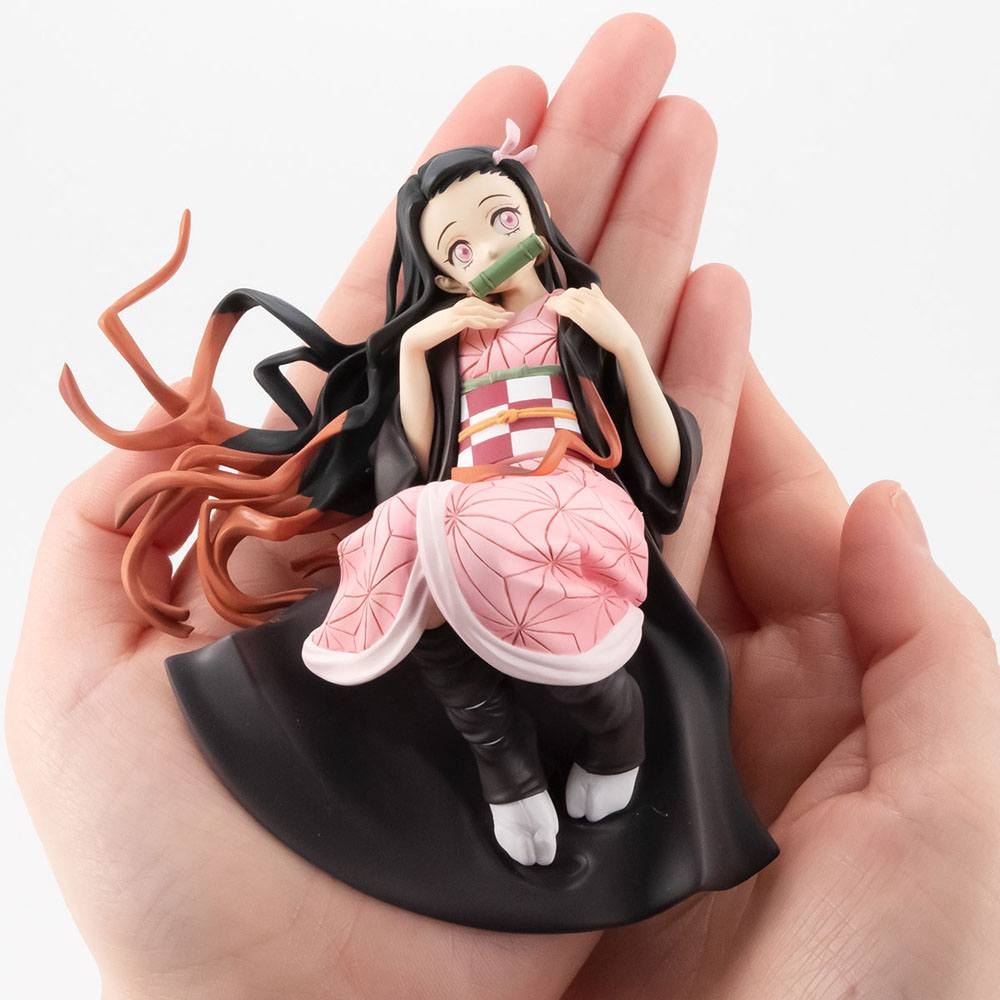 Demon Slayer Kimetsu no Yaiba G.E.M. PVC Statue Nezuko Ver. 2 Palm Size Edition - Anime Figuren günstig kaufen