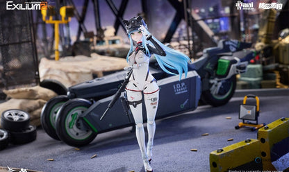 Girls` Frontline 2: Exilium Klukai -Speed Star- 1/12 Scale Completed Action Figure & Motorcycle 1/12 Scale Plastic Model Kit Set