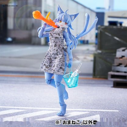 KEMOPLA NO.KP-04R SP OMANEKO WITH HUGGING PILLOW PLASTIC MODEL