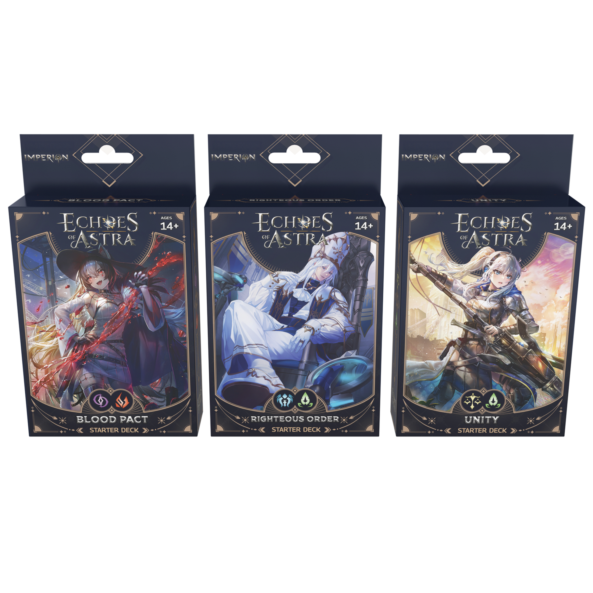 Echoes Of Astra | Imperion | Starter Deck 3xBlood Pact, 3xRighteous Order, 3xUnity (EN) - Anime Figuren günstig kaufen
