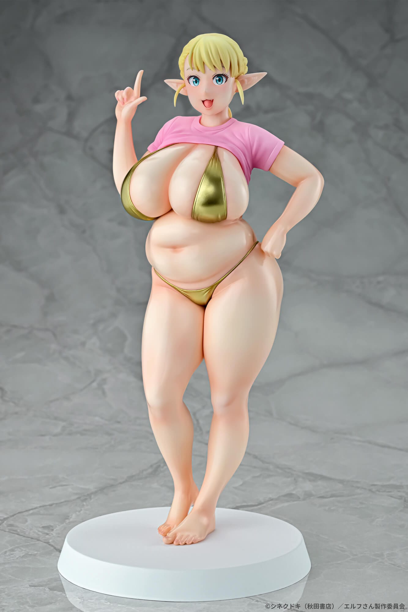 Elfuda Gold Ver. Plus-Sized Elf  Q-Six - Anime Figuren günstig kaufen