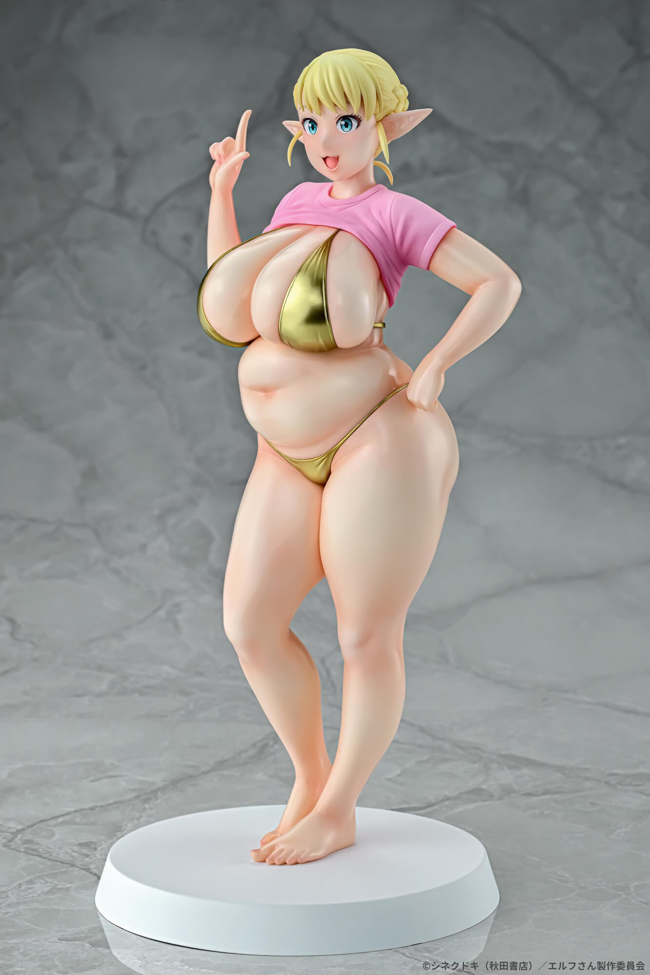 Elfuda Gold Ver. Plus-Sized Elf  Q-Six - Anime Figuren günstig kaufen