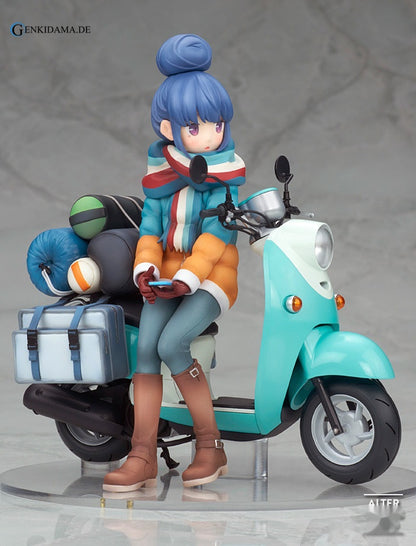Rin Shima with Scooter