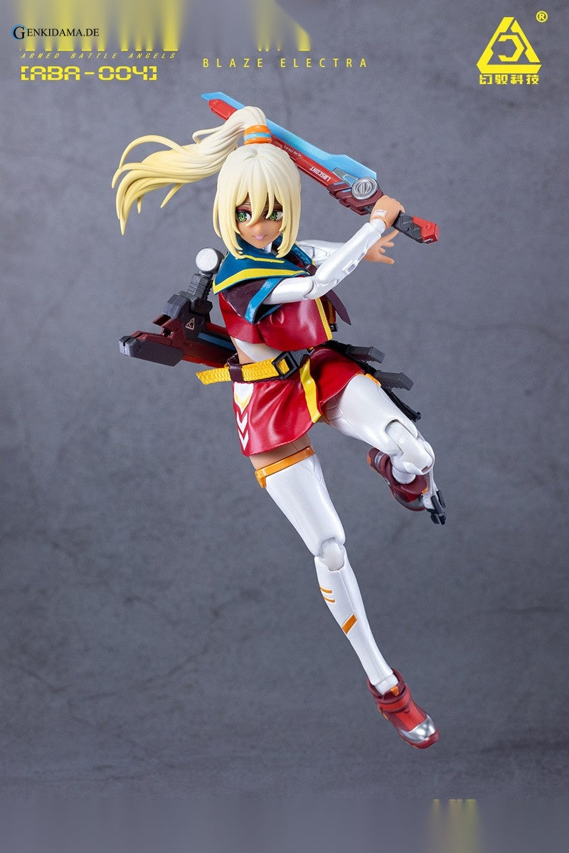 `Armed Battle Angels` Series ABA-004 Blaze Electra 1/12 Scale Action Figure