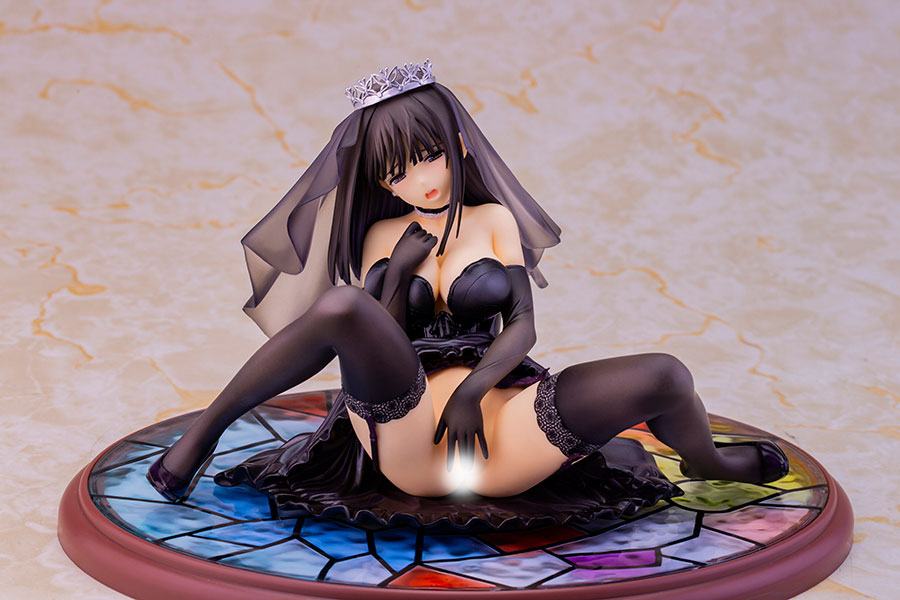 Fault!! PVC Statue Saeki Ai Black Wedding Ver. - Anime Figuren günstig kaufen