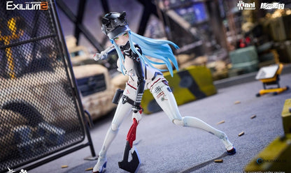 Girls` Frontline 2: Exilium Klukai -Speed Star- 1/12 Scale Completed Action Figure & Motorcycle 1/12 Scale Plastic Model Kit Set