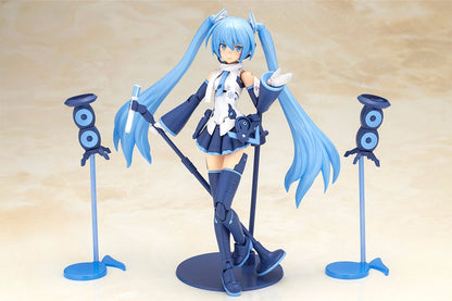 Frame Arms Girl x Hatsune Miku Plastic Model Kit Frame Music Girl Snow Miku Another Color Ver. - Anime Figuren günstig kaufen