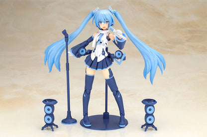 Frame Arms Girl x Hatsune Miku Plastic Model Kit Frame Music Girl Snow Miku Another Color Ver. - Anime Figuren günstig kaufen