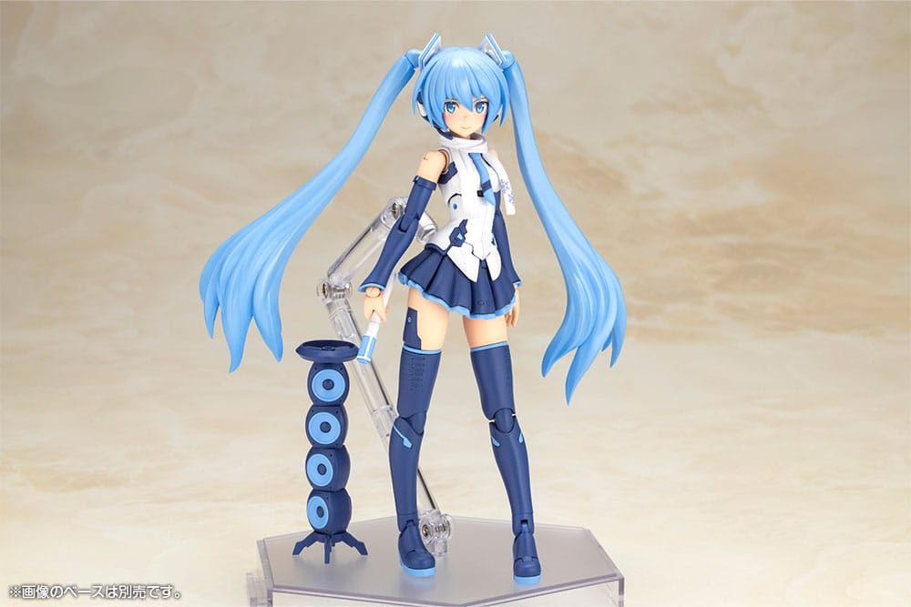 Frame Arms Girl x Hatsune Miku Plastic Model Kit Frame Music Girl Snow Miku Another Color Ver. - Anime Figuren günstig kaufen
