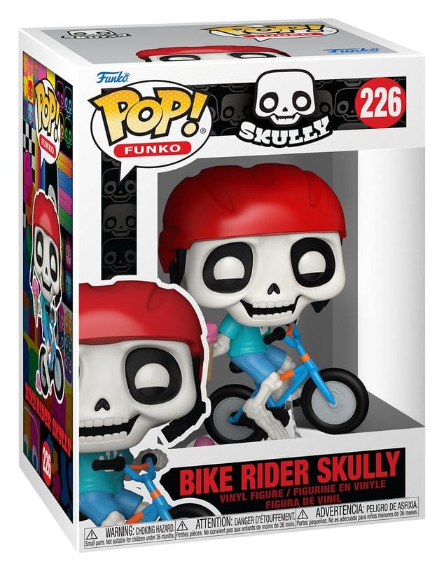 Funko Legacy POP! Icons Vinyl Figur Bike Rider Skully - Anime Figuren günstig kaufen