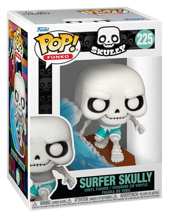 Funko Legacy POP! Icons Vinyl Figur Surfer Skully - Anime Figuren günstig kaufen