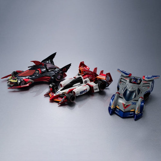 Future GPX Cyber Formula Cyber Formula Collection -Heritage Edition- Fahrzeug Set 3er-Pack Asurada G.S.X Aero Mode & Knight Savior 005 & Missionel VR-4 - Anime Figuren günstig kaufen