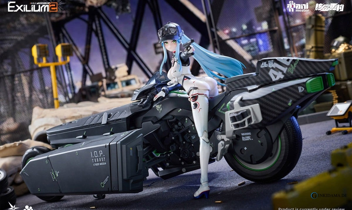Girls` Frontline 2: Exilium Klukai -Speed Star- 1/12 Scale Completed Action Figure & Motorcycle 1/12 Scale Plastic Model Kit Set - Anime Figuren günstig kaufen