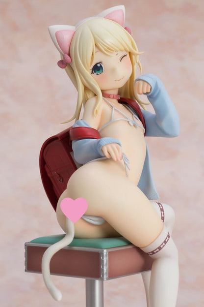 Hatsukoi Ribbon PVC Figur Yuu White cat Ver. - Anime Figuren günstig kaufen