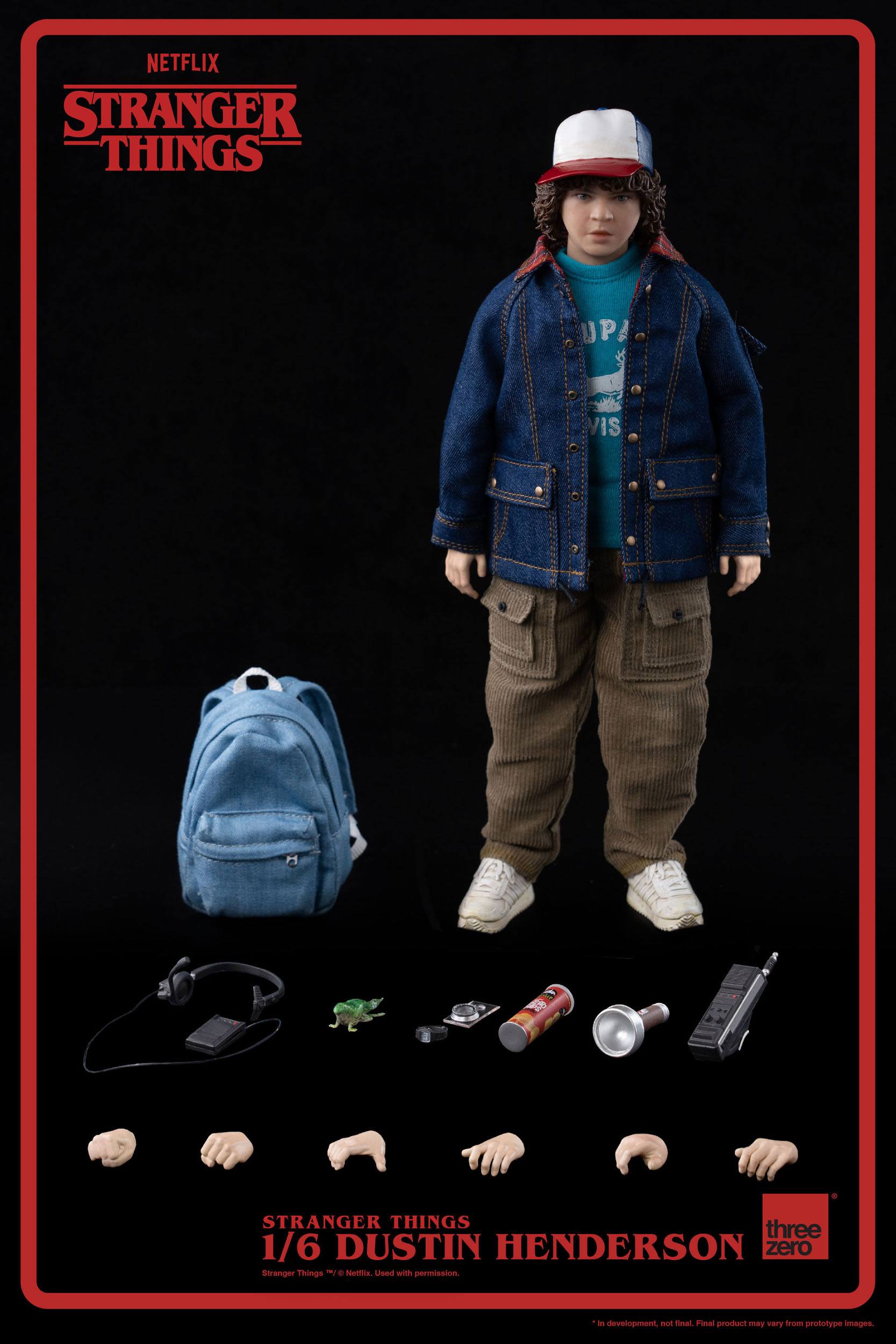 Dustin Henderson - Stranger Things - ThreeZero - Anime Figuren günstig kaufen
