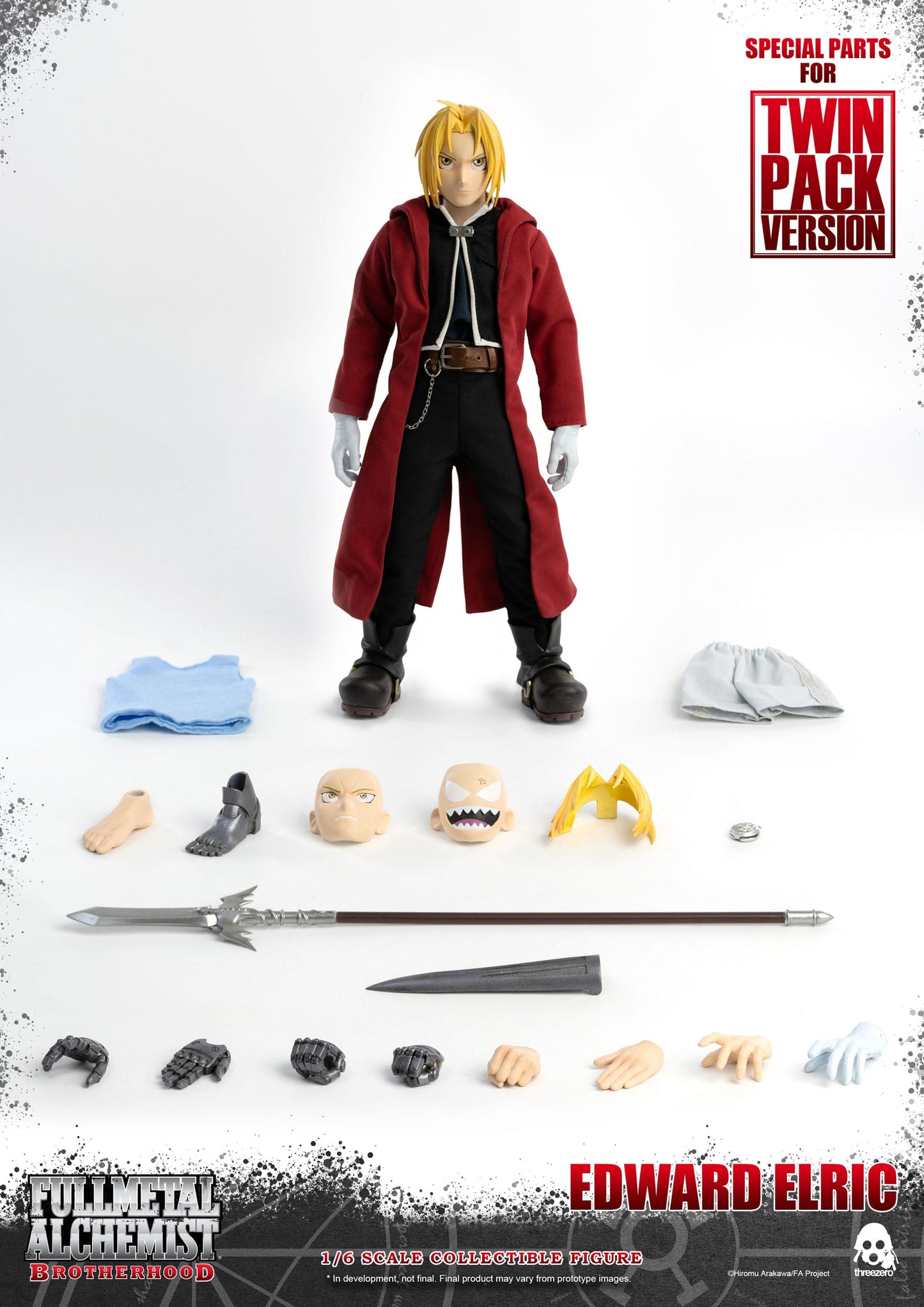 Alphonse & Edward Elric Twin ThreeZero
