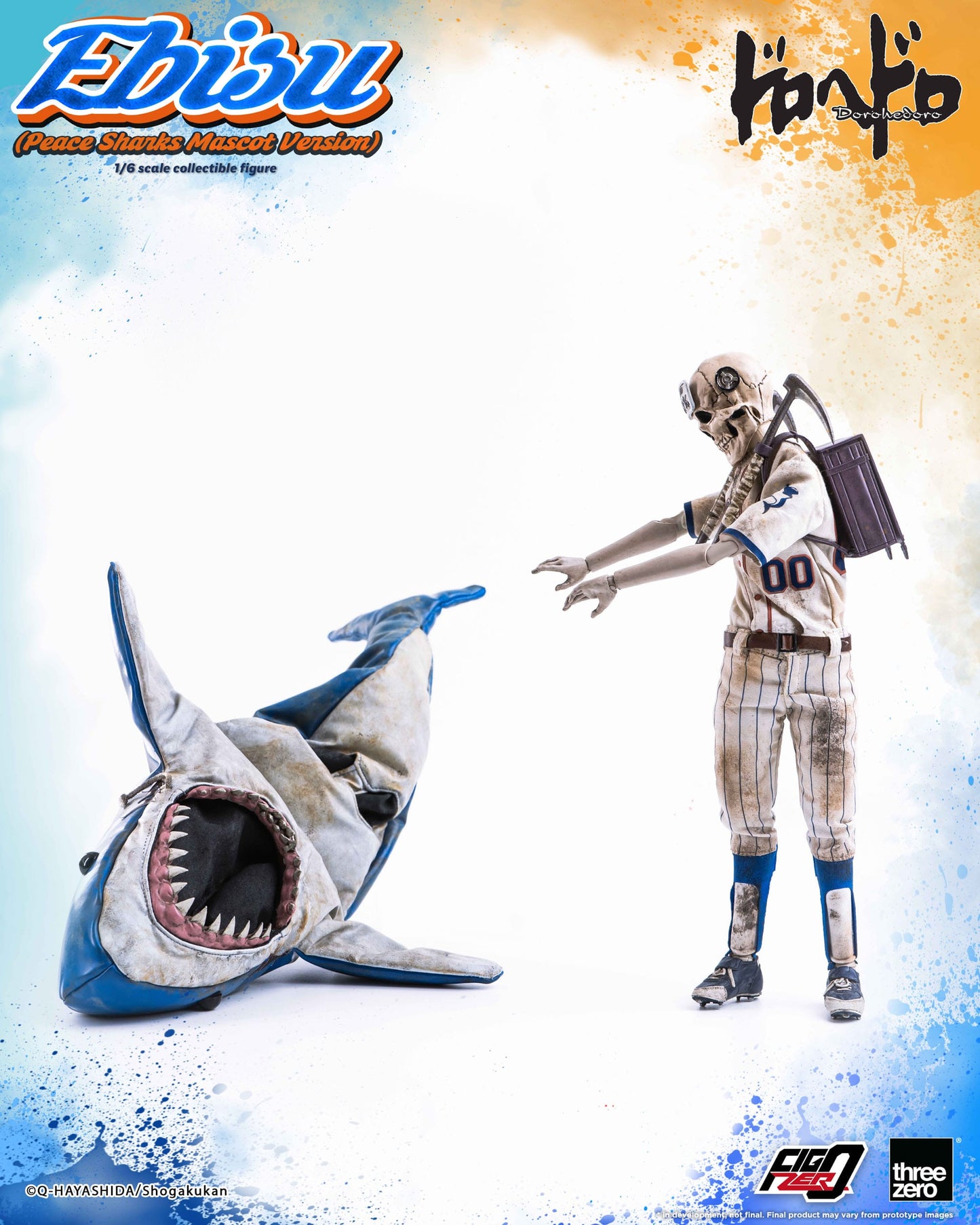 Ebisu Peace Sharks Mascot Ver. ThreeZero