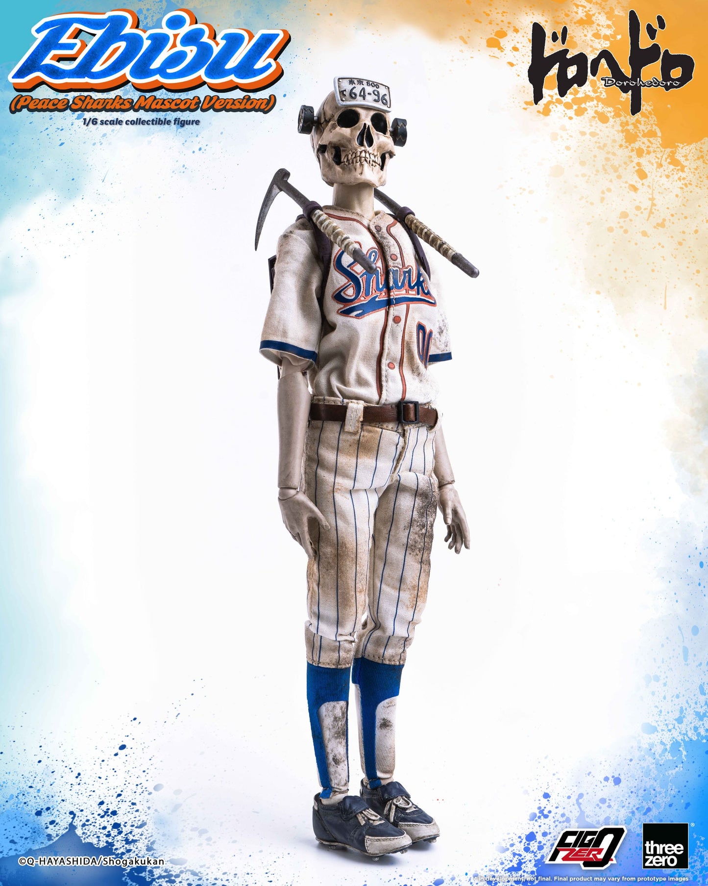 Ebisu Peace Sharks Mascot Ver. ThreeZero