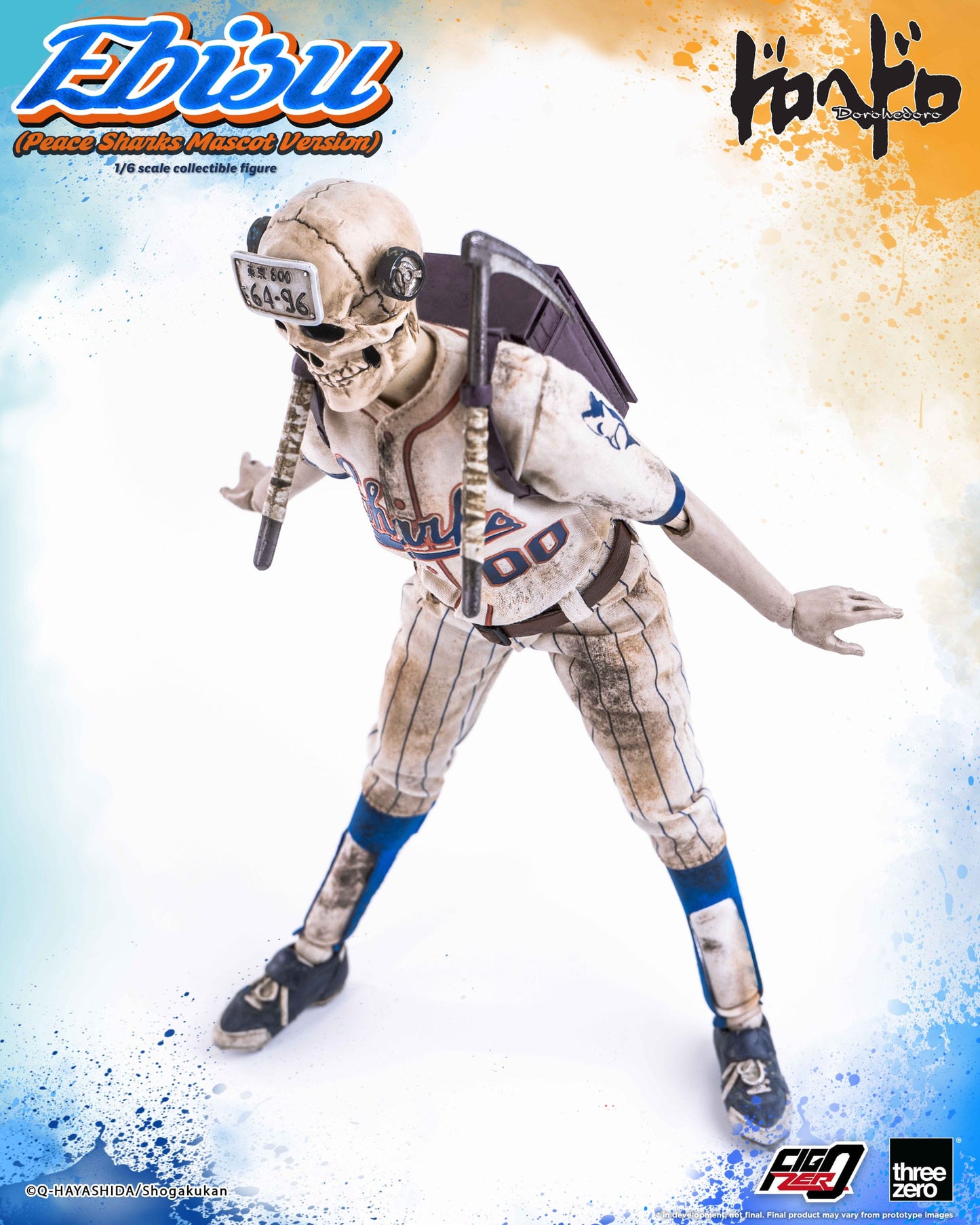 Ebisu Peace Sharks Mascot Ver. ThreeZero