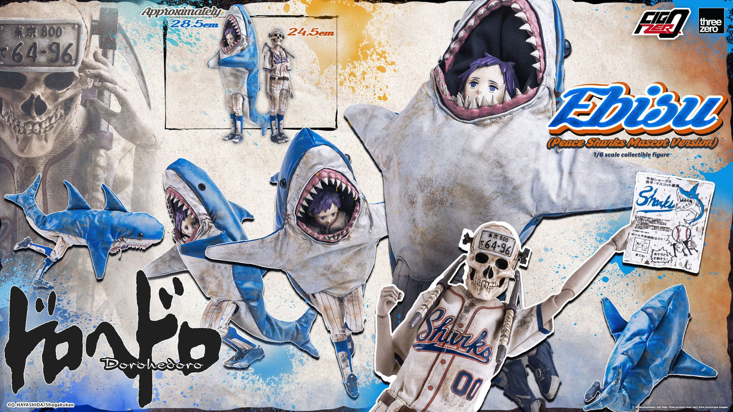 Ebisu Peace Sharks Mascot Ver. ThreeZero
