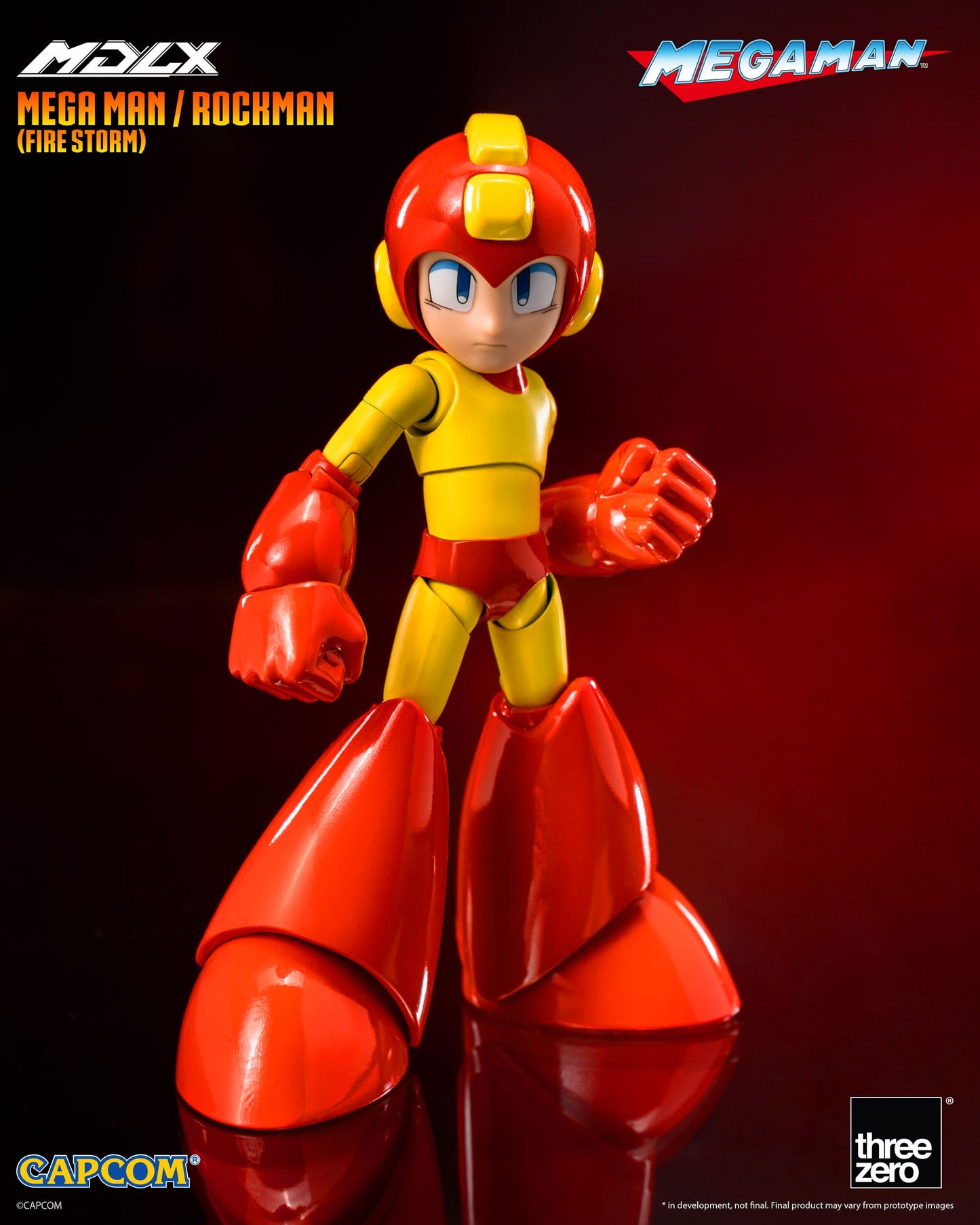 Mega Man / Rockman (Fire Storm) ThreeZero - Anime Figuren günstig kaufen