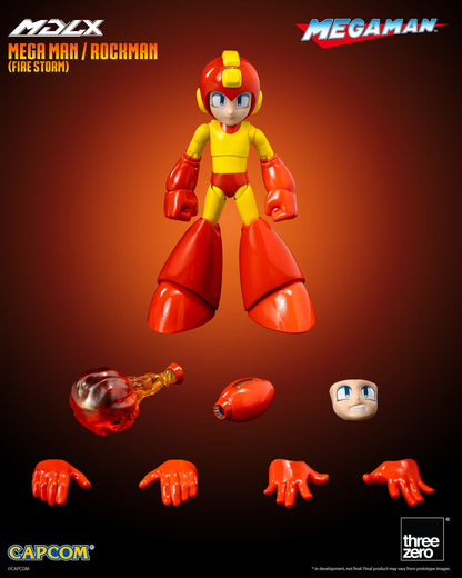Mega Man / Rockman (Fire Storm) ThreeZero - Anime Figuren günstig kaufen