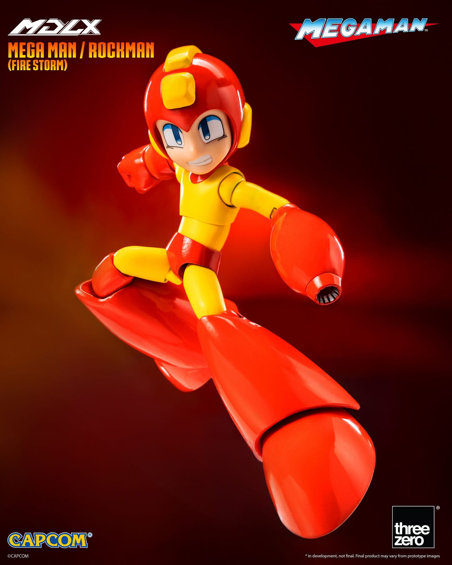 Mega Man / Rockman (Fire Storm) ThreeZero - Anime Figuren günstig kaufen