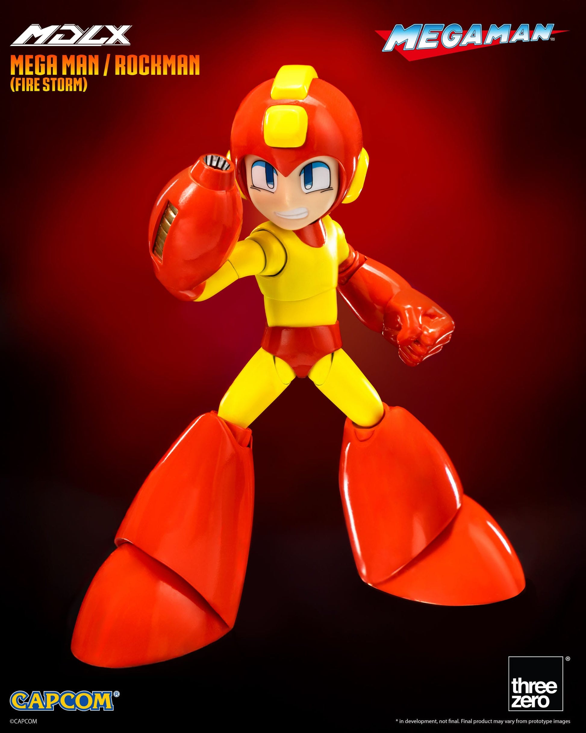 Mega Man / Rockman (Fire Storm) ThreeZero - Anime Figuren günstig kaufen