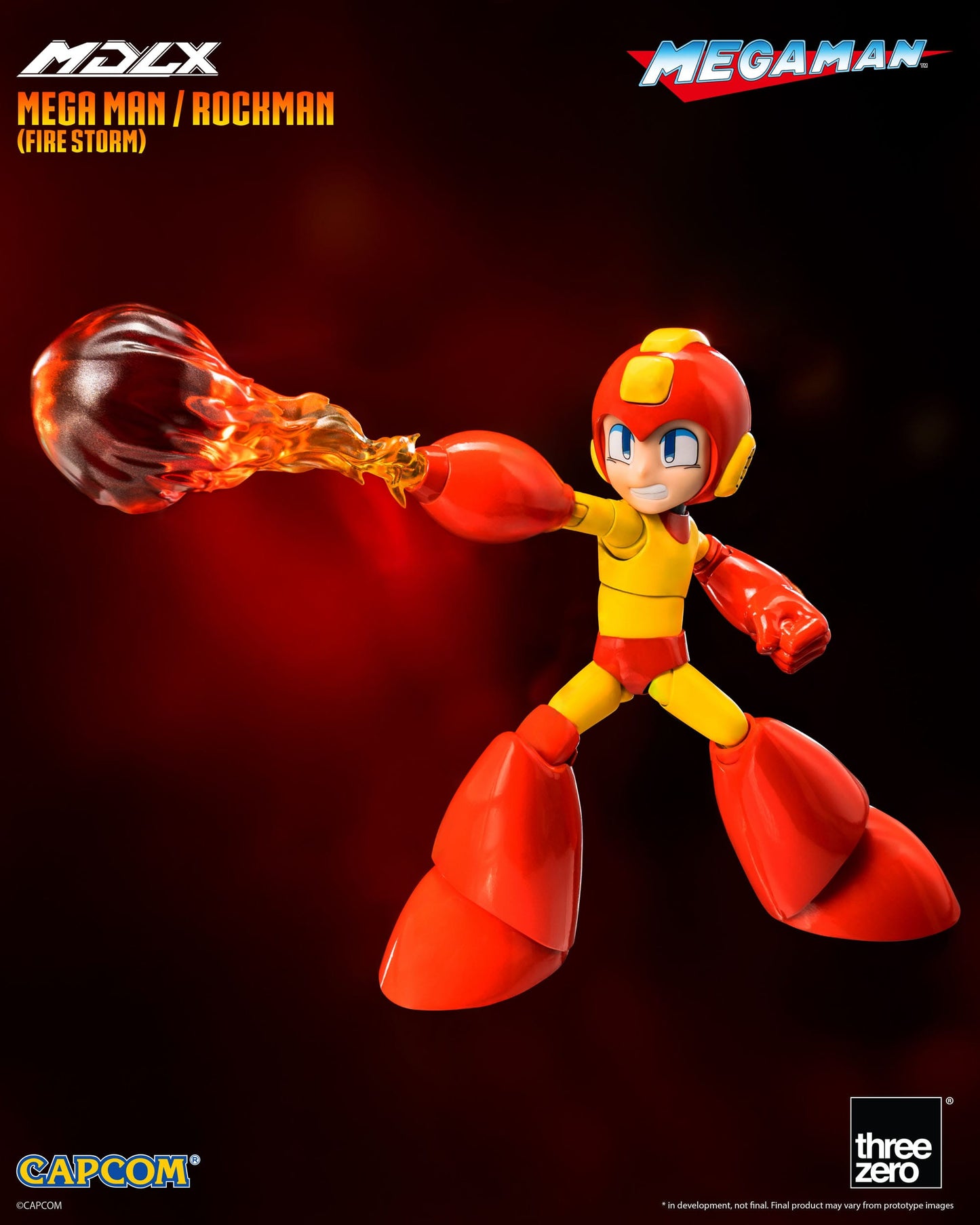 Mega Man / Rockman (Fire Storm) ThreeZero - Anime Figuren günstig kaufen