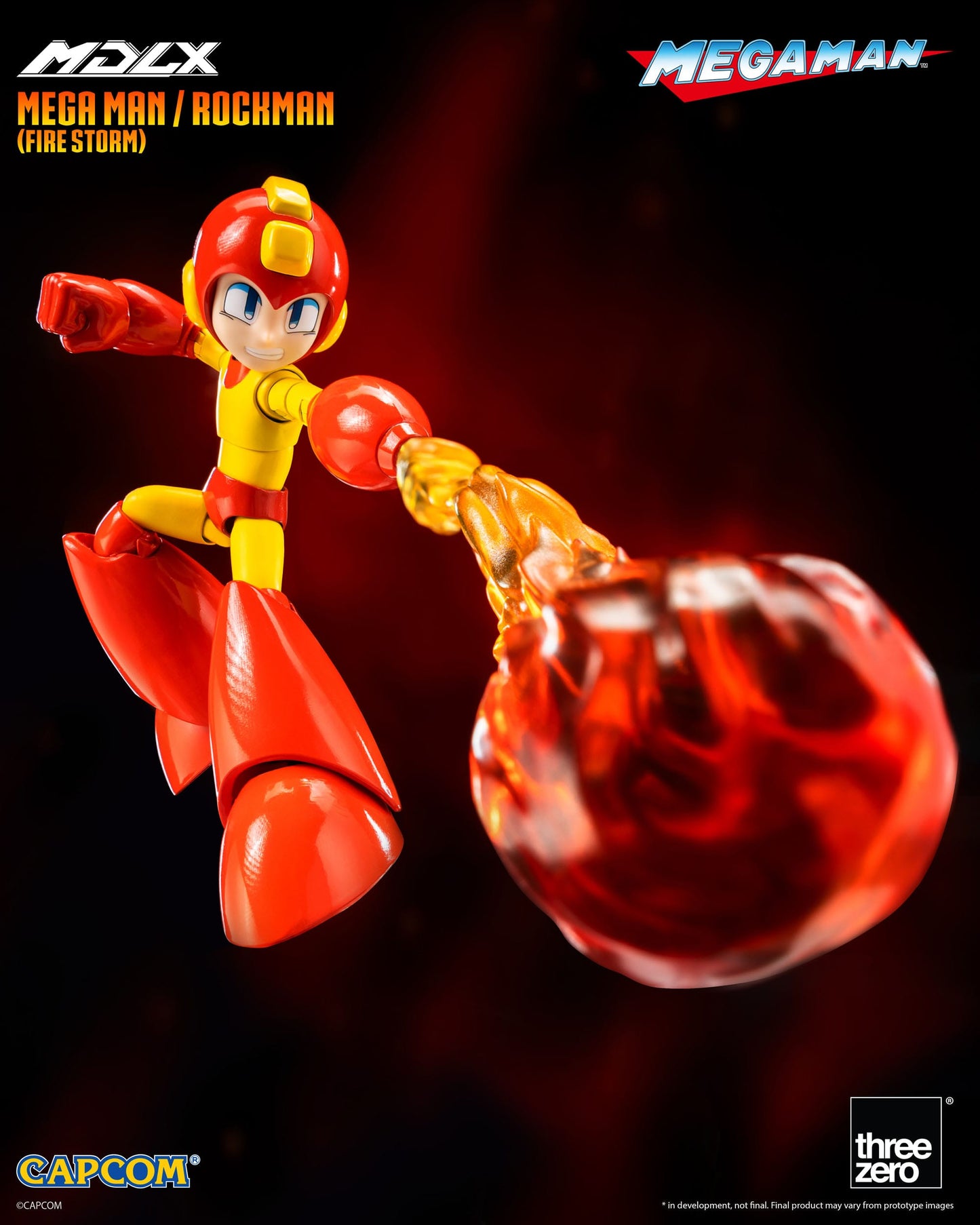 Mega Man / Rockman (Fire Storm) ThreeZero - Anime Figuren günstig kaufen