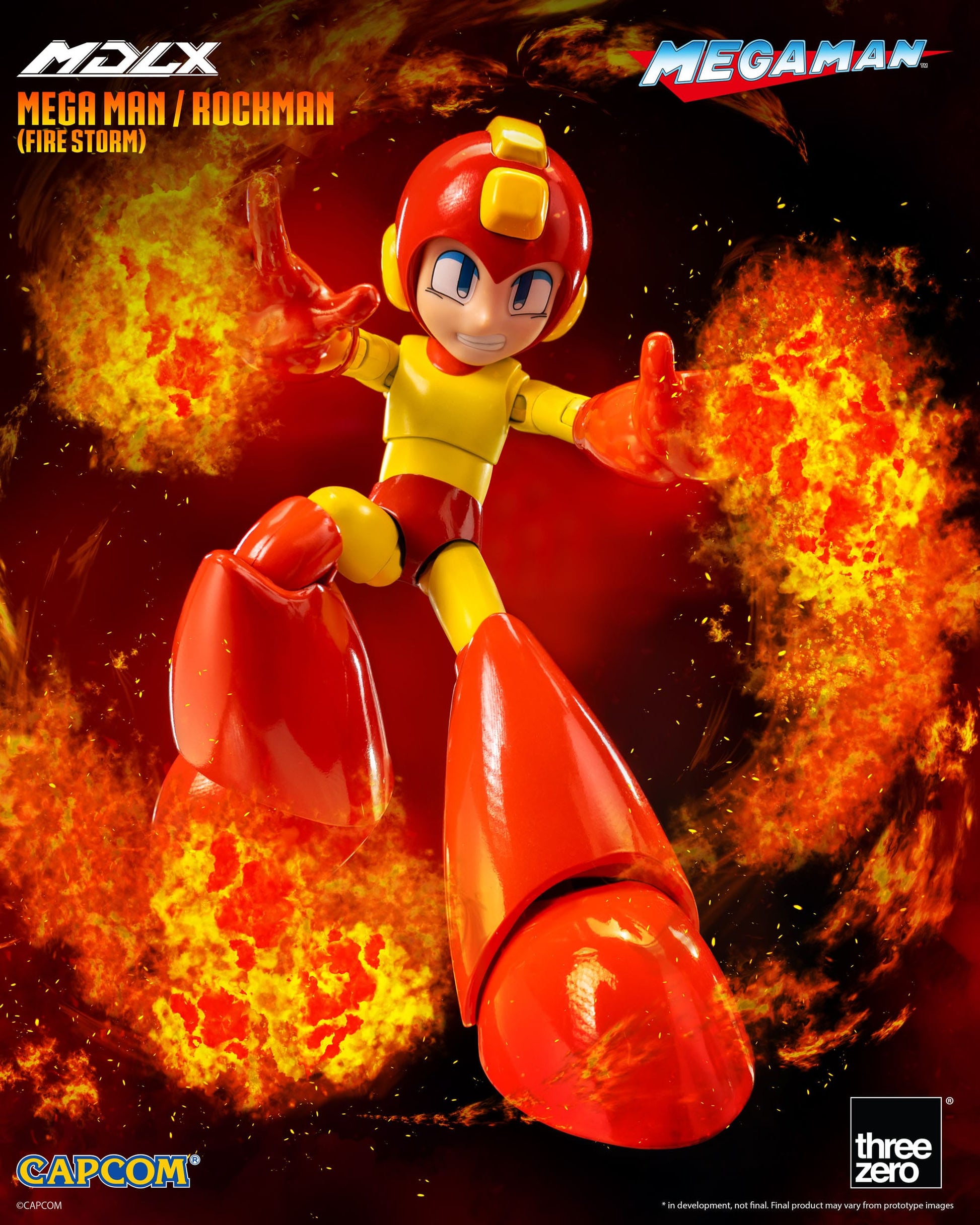 Mega Man / Rockman (Fire Storm) ThreeZero - Anime Figuren günstig kaufen