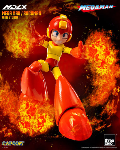 Mega Man / Rockman (Fire Storm) ThreeZero - Anime Figuren günstig kaufen
