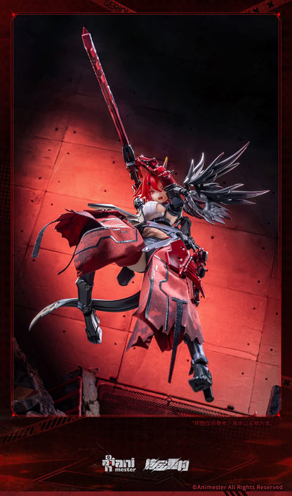 Wolf-Mastiff Force Karas Samurai Original Character AniMester - Anime Figuren günstig kaufen