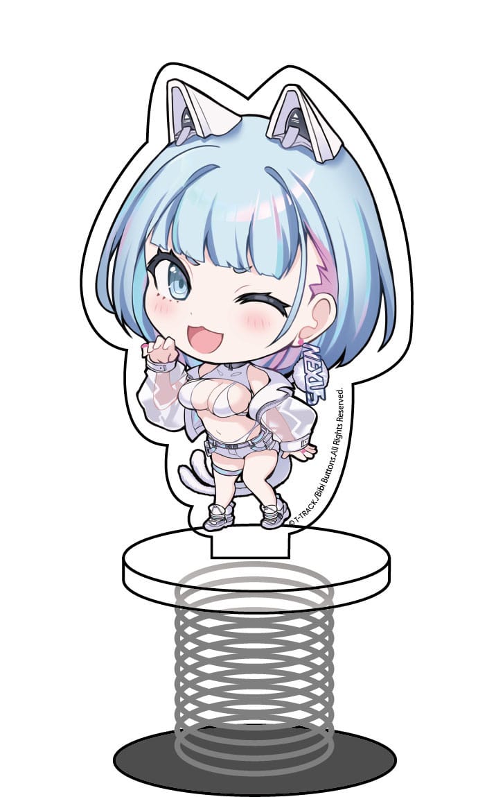 Kin Mirai Nekomata Miu DX Ver. Original Character Bibi Buttons