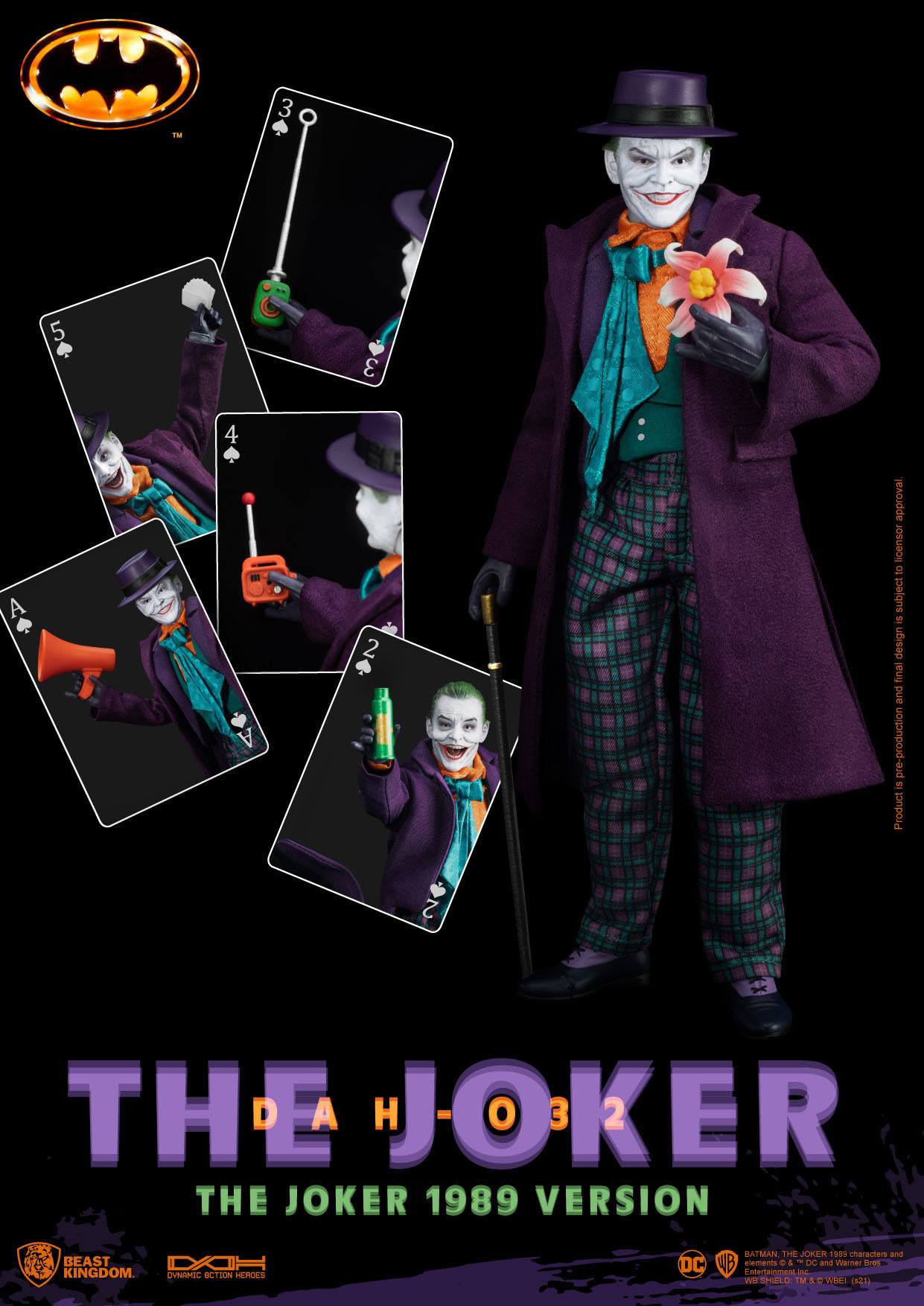 The Joker - Dynamic 8ction Heroes - Beast Kingdom Toys