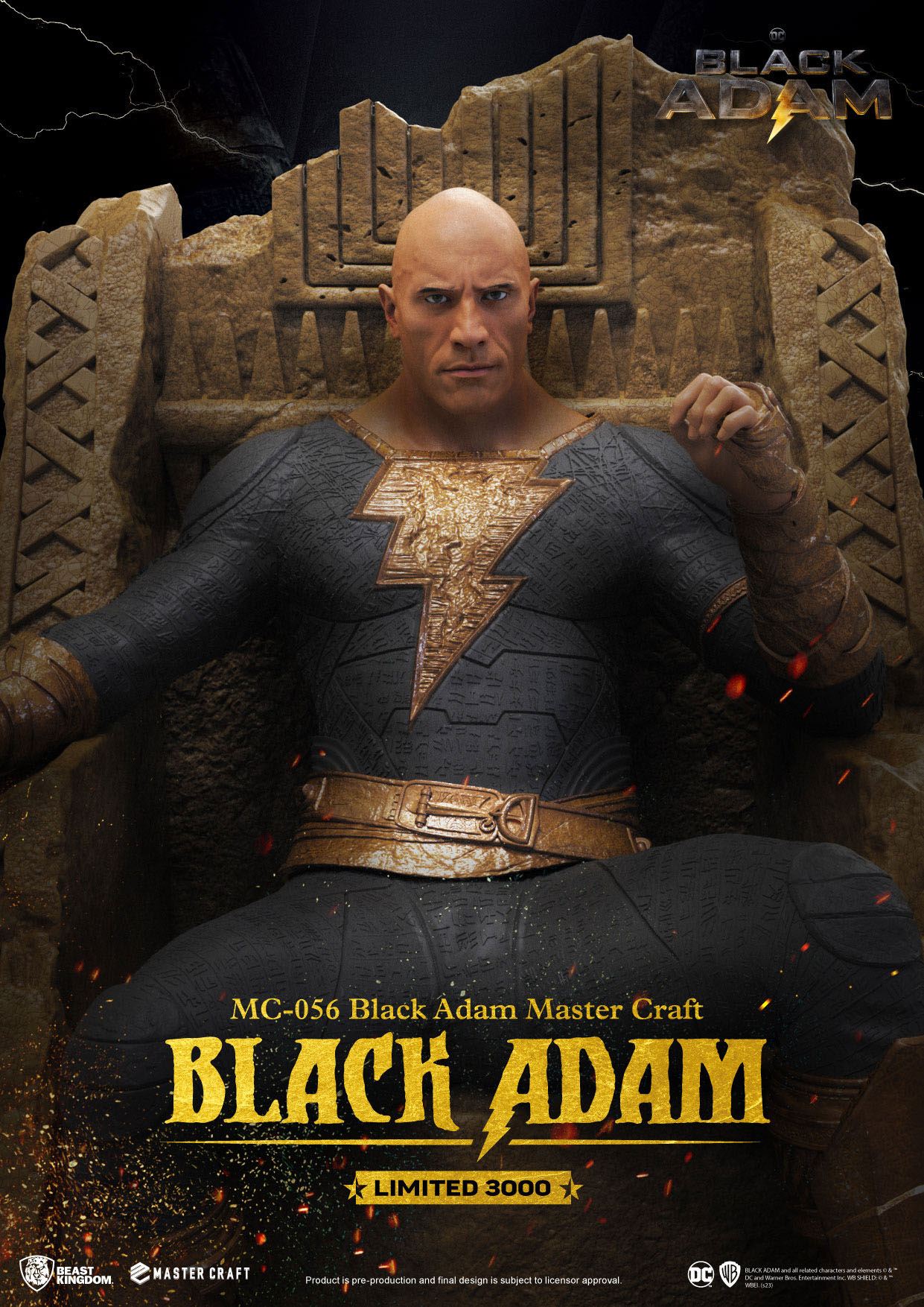 Black Adam Master Craft Beast Kingdom