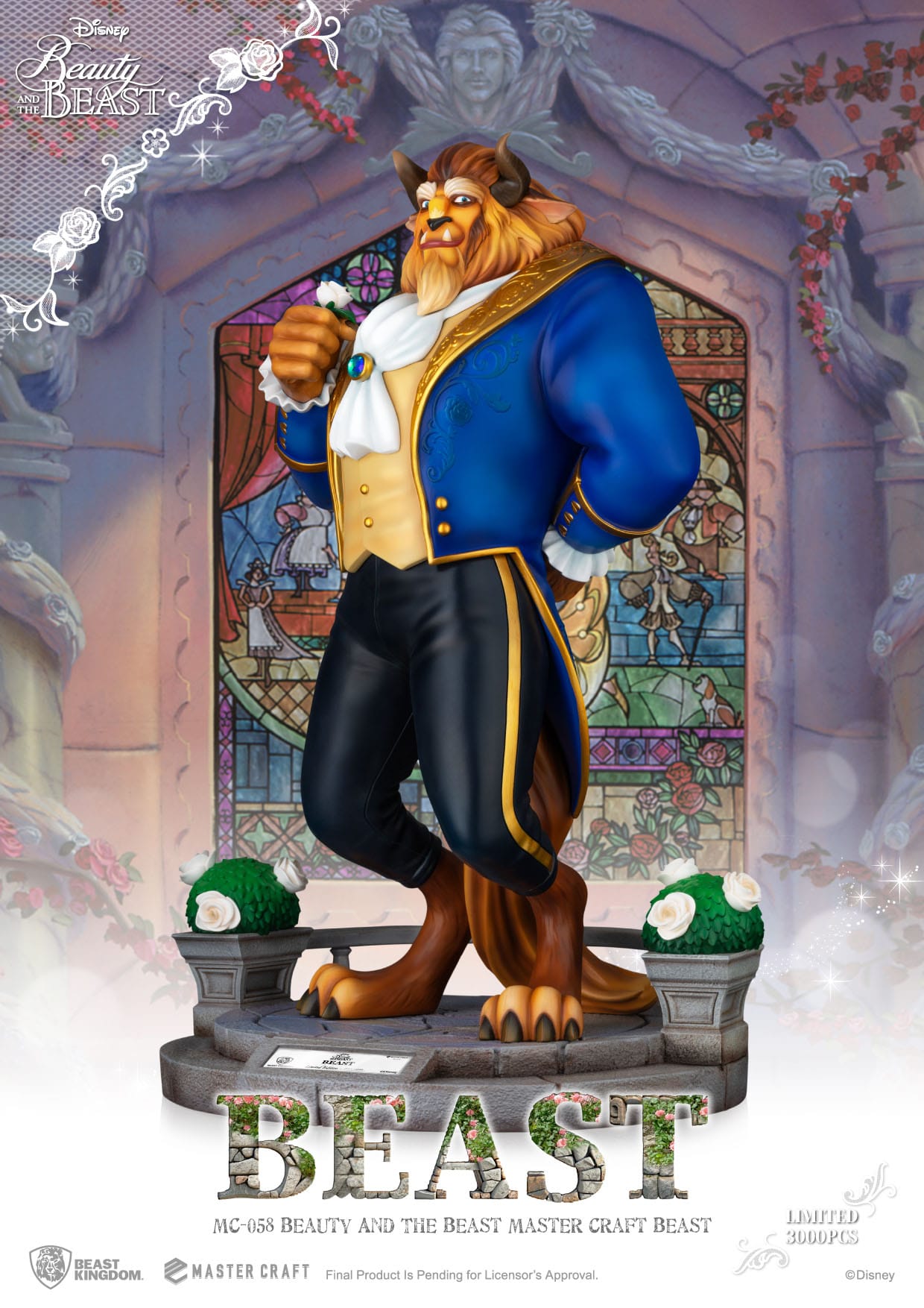 Die Schöne und das Biest Beast - Master Craft Statue -  Beast Kingdom Toys - Anime Figuren günstig kaufen