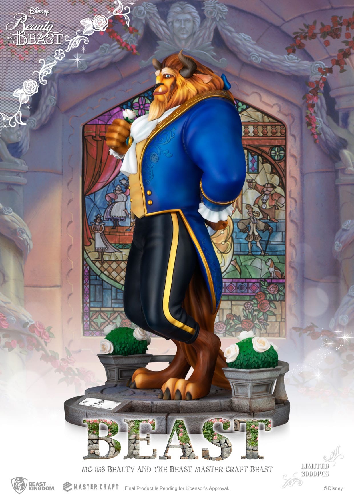 Die Schöne und das Biest Beast - Master Craft Statue -  Beast Kingdom Toys - Anime Figuren günstig kaufen