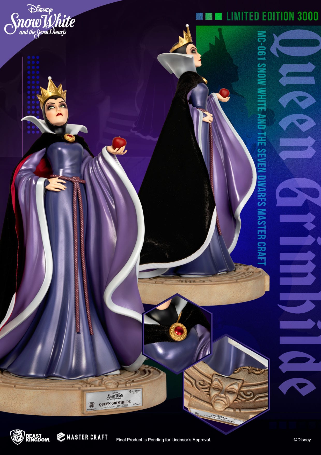 Queen Grimhilde Schneewittchen und die sieben Zwerge Beast Kingdom - Anime Figuren günstig kaufen