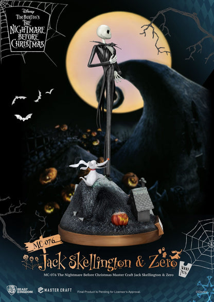 Jack Skellington & Zero - Master Craft - Beast Kingdom