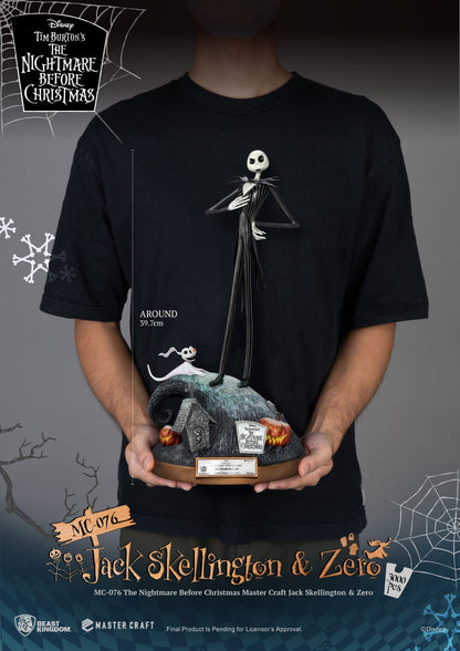 Jack Skellington & Zero - Master Craft - Beast Kingdom