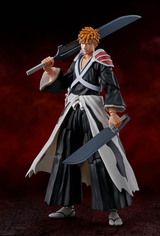 Ichigo Kurosaki Dual Zangetsu S.H. Figuarts Badnai Tamshii Nastions - Anime Figuren günstig kaufen