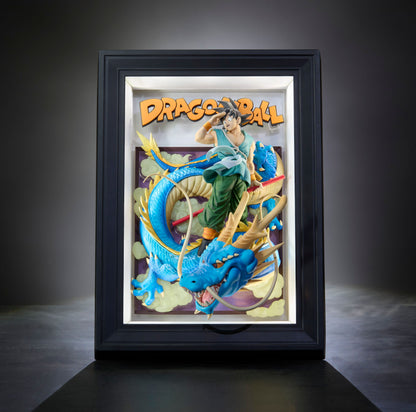 Son Goku & Dragon amashii Art 3D Relief-Bild Art Bandai Tamashii Nations - Anime Figuren günstig kaufen