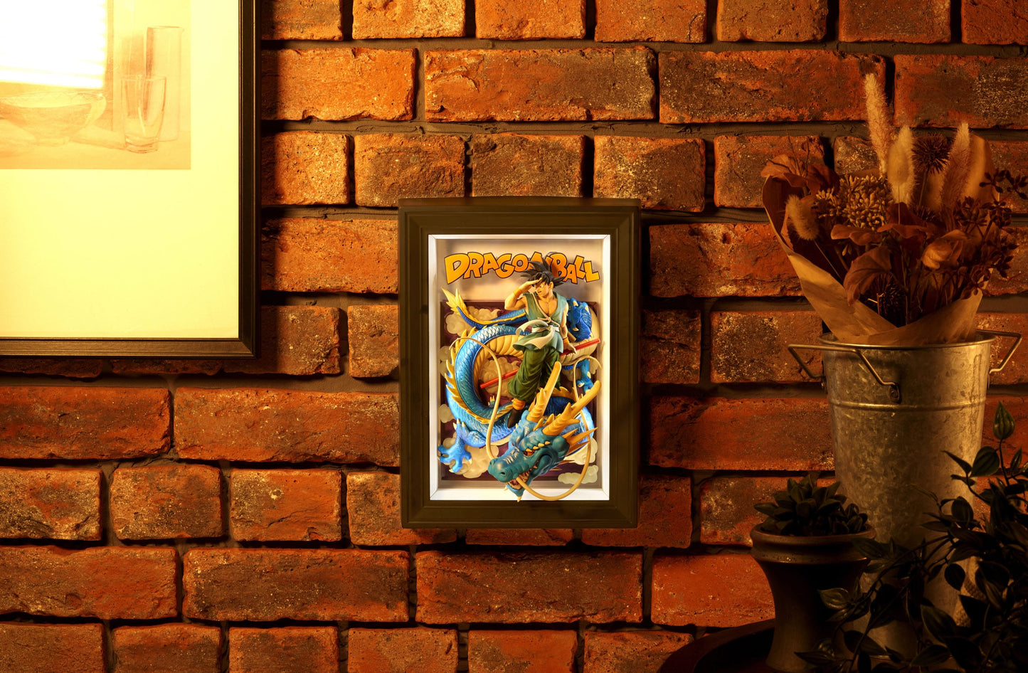 Son Goku & Dragon amashii Art 3D Relief-Bild Art Bandai Tamashii Nations - Anime Figuren günstig kaufen