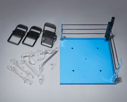 Act Ring Corner & Folding Chair Set Neutral Ver. Bandai Tamashii Nations