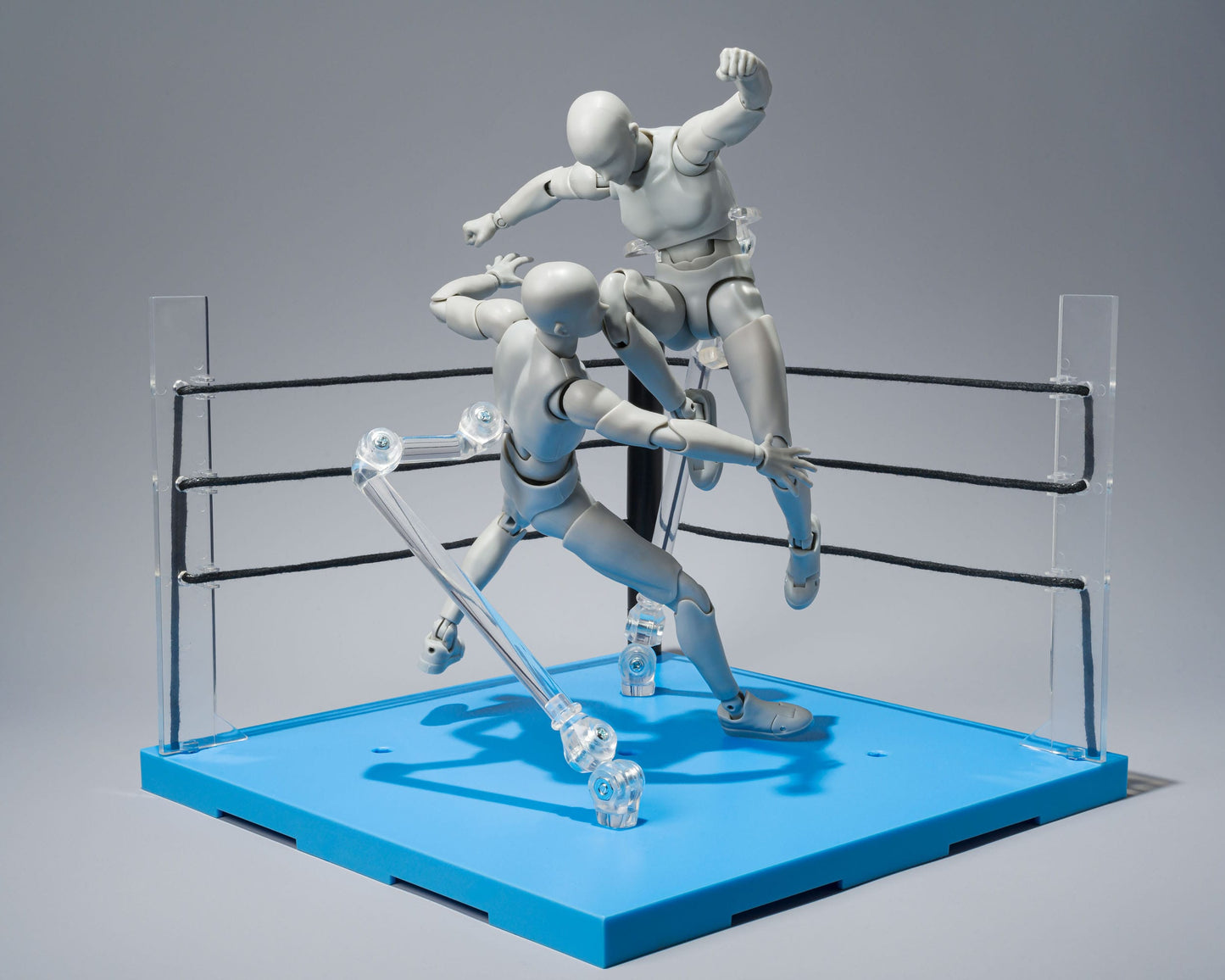 Act Ring Corner & Folding Chair Set Neutral Ver. Bandai Tamashii Nations