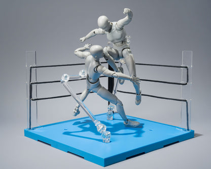 Act Ring Corner & Folding Chair Set Neutral Ver. Bandai Tamashii Nations