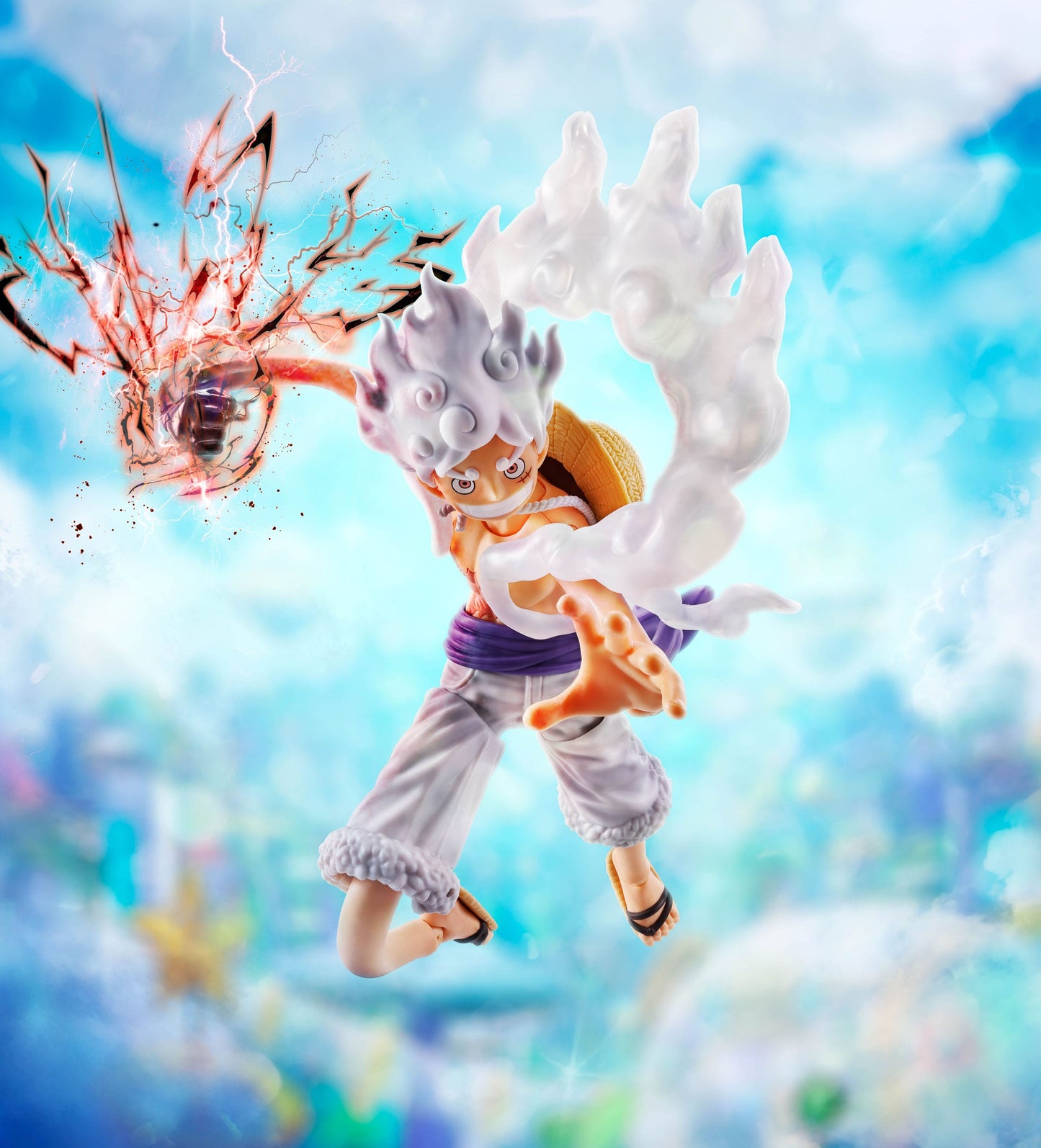 Monkey D. Luffy Gear 5 -Future Island Egghead- Bandai Tamashii Nations