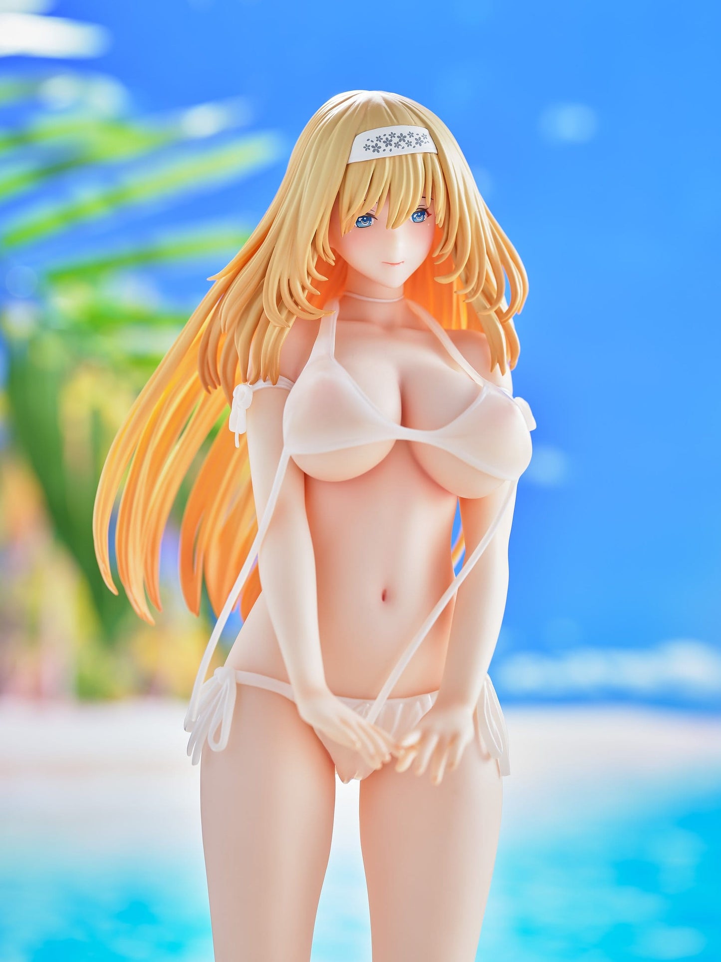 omoe Sakura Swimsuit Blonde Hair Wholesome Ver. Illustration by Toshi Tsutakaze  Daiki Kougyo - Anime Figuren günstig kaufen